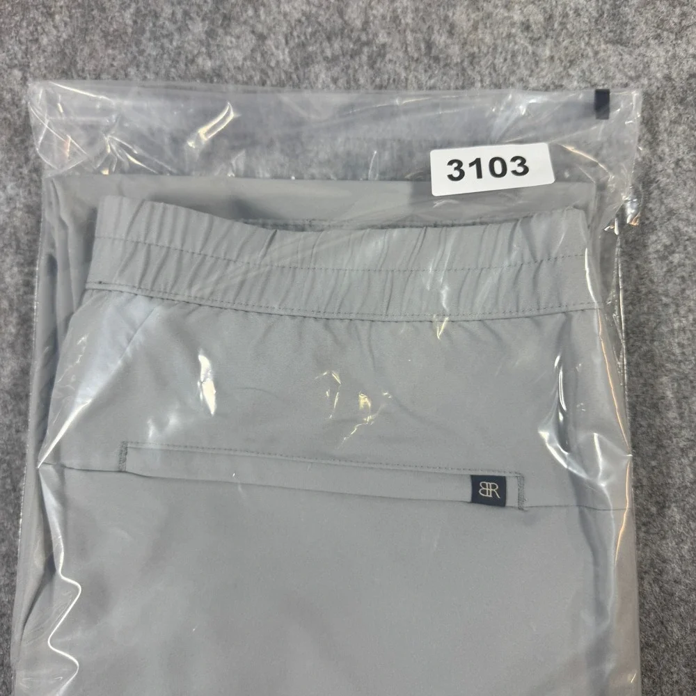 Banana Republic Motion Tech Hybrid Pant Mens 34 Quarry Grey 14890666 New